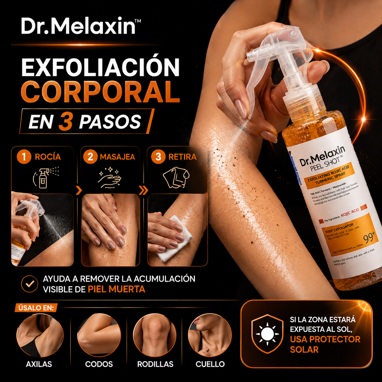 Dr. Melaxin™ El Secreto Coreano para una Piel Más Uniforme