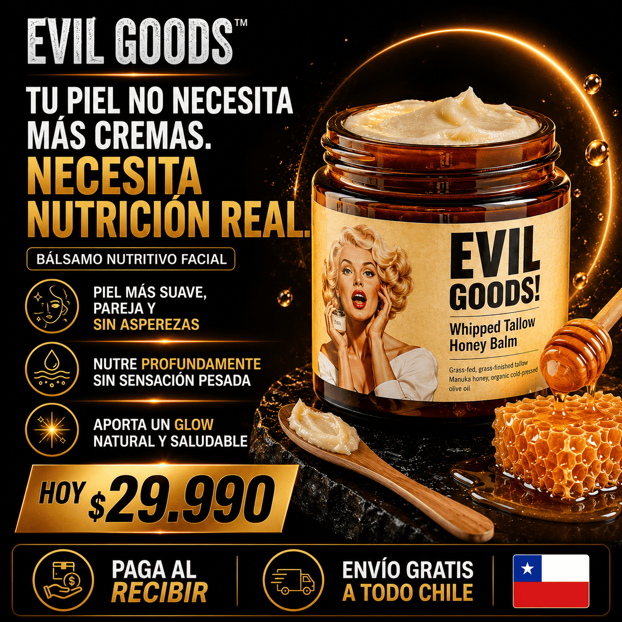 EVIL GOODS™ – Hidratación Profunda y Glow Natural
