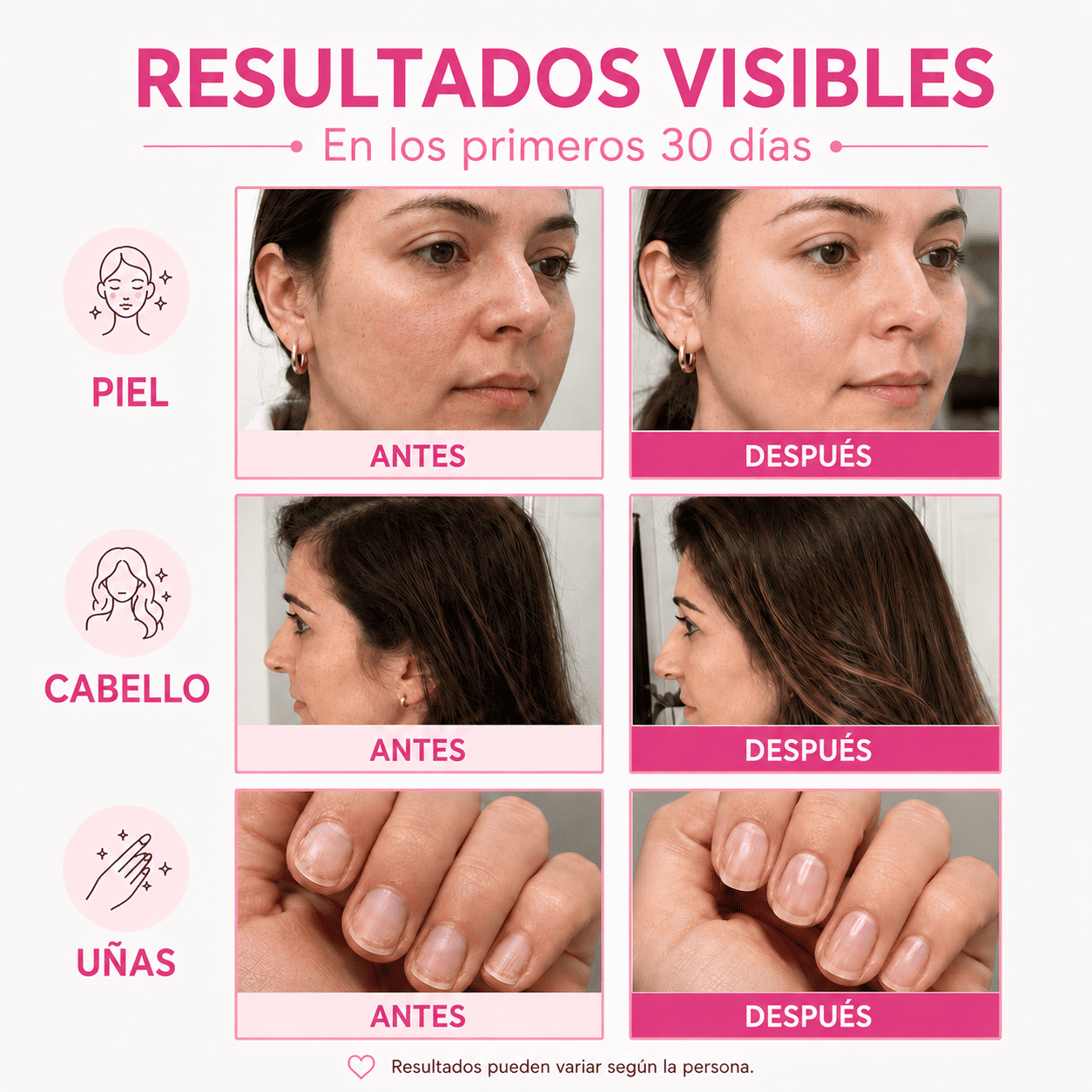 Multi Collagen Peptides™ Fórmula completa para piel, cabello, uñas y articulaciones