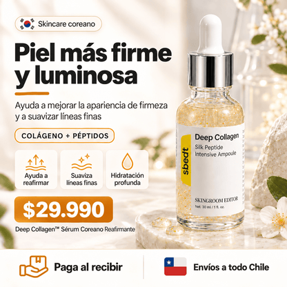 Deep Collagen™ Sérum Coreano Reafirmante