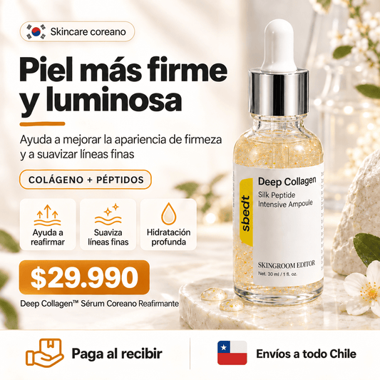 Deep Collagen™ Sérum Coreano Reafirmante