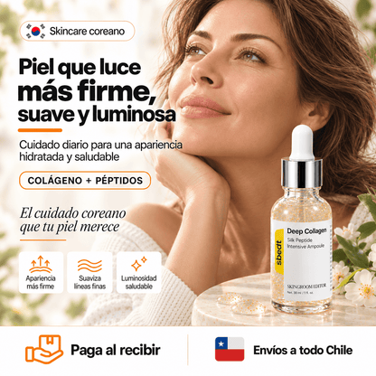 Deep Collagen™ Sérum Coreano Reafirmante